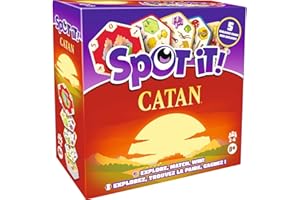Spot It! - Catan Edition (ML) - Fun Matching Card Game for Kids & Families, Ages 6+, 2-8 Players