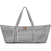 ELENTURE Large Yoga Mat Bag for Women Men, Travel Gym Bag for Pilates Office Beach Workout, Yoga Mat Tote Carrier with Mat Strap for 1/4" 1/2" Thick Exercise Yoga Mat