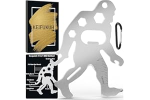 KEIFUKUH Stocking Stuffers for Mens Gifts EDC Multitool - Fun Christmas Secret Santa Gifts for Adult, Unique Holiday Birthday Anniversary Fathers Valentines Gift Ideas Gadgets, Cool White Elephant Gift for Him