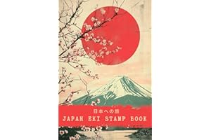 Japan Eki Stamp Book: Track Your Journey Through Japan | Pocket-Size 4x6 Notebook for Collecting Japan’s Unique Station Stamp