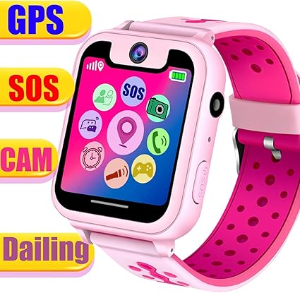 Smart Watch Phone para niños Niños Chicas GPS Niños Smartwatch ...