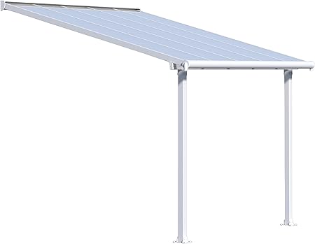 Amazon Com Palram Hg8810w Olympia Patio Cover Garden Outdoor