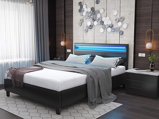 headboard bed lights