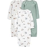 Simple Joys by Carter's Baby Boys 3-pack Cotton Sleeper Gown