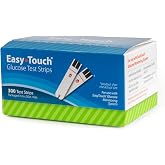 EasyTouch Diabetic Test Strips (300 Count) | Compatible with EasyTouch Glucose Monitoring System