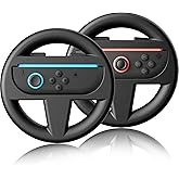 Nargos 2025 Steering Wheels for Nintendo Switch 2, Racing Wheel for Mario Kart World & 8 Deluxe, Joycon 2 Accessories