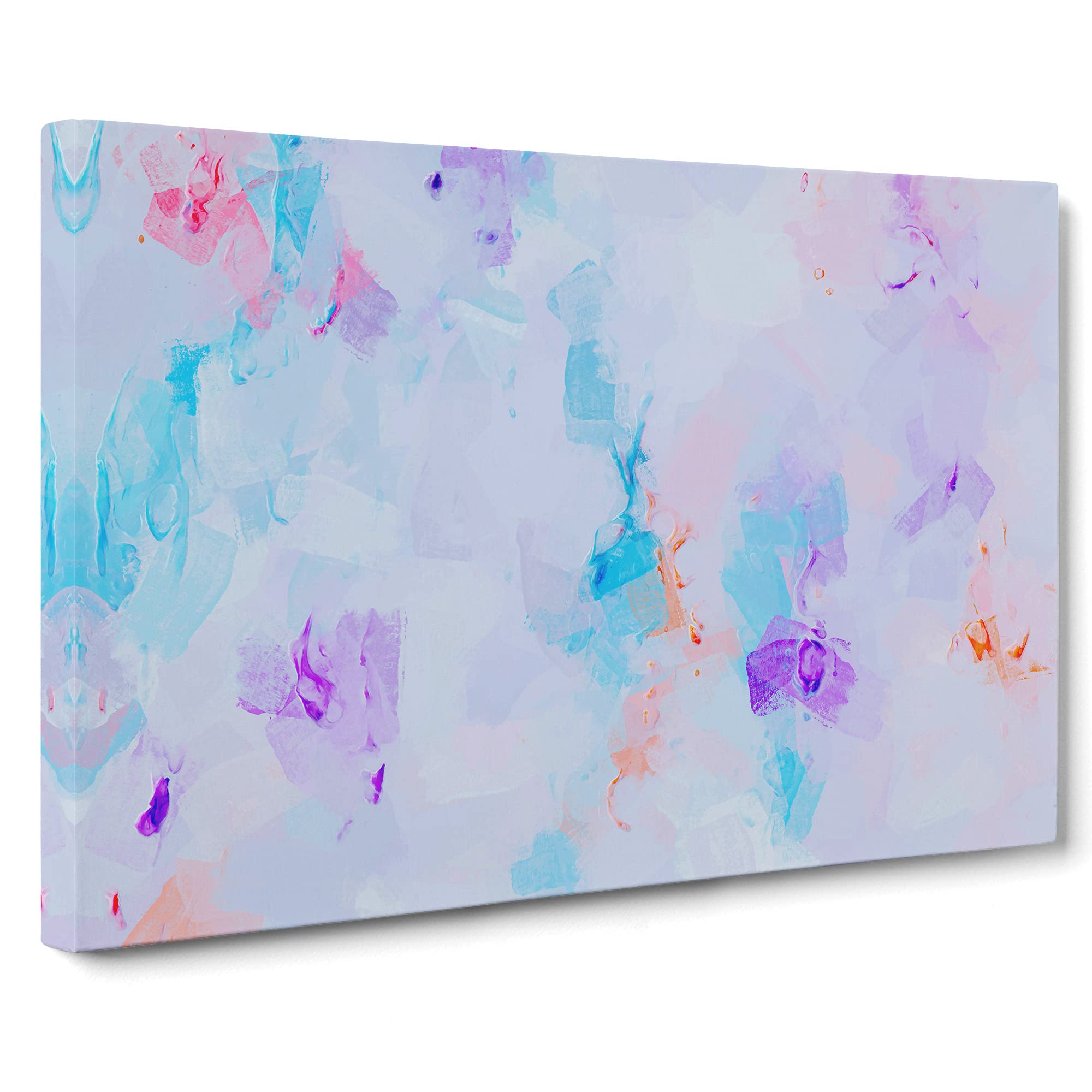 Heart Of Passion Canvas Print | Gallery Wrapped 30mm Frame Wall Art | 20x14 inches | Ready to Hang | Abstract Picture | Living Room Bedroom Lounge Office