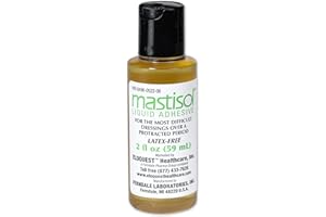 Mastisol Liquid Medical Adhesive - Long-Lasting Non-Water Soluble Skin Bond for Dressings, Tapes, & Devices, Latex-Free, CHG-Compatible - 2oz Bottle