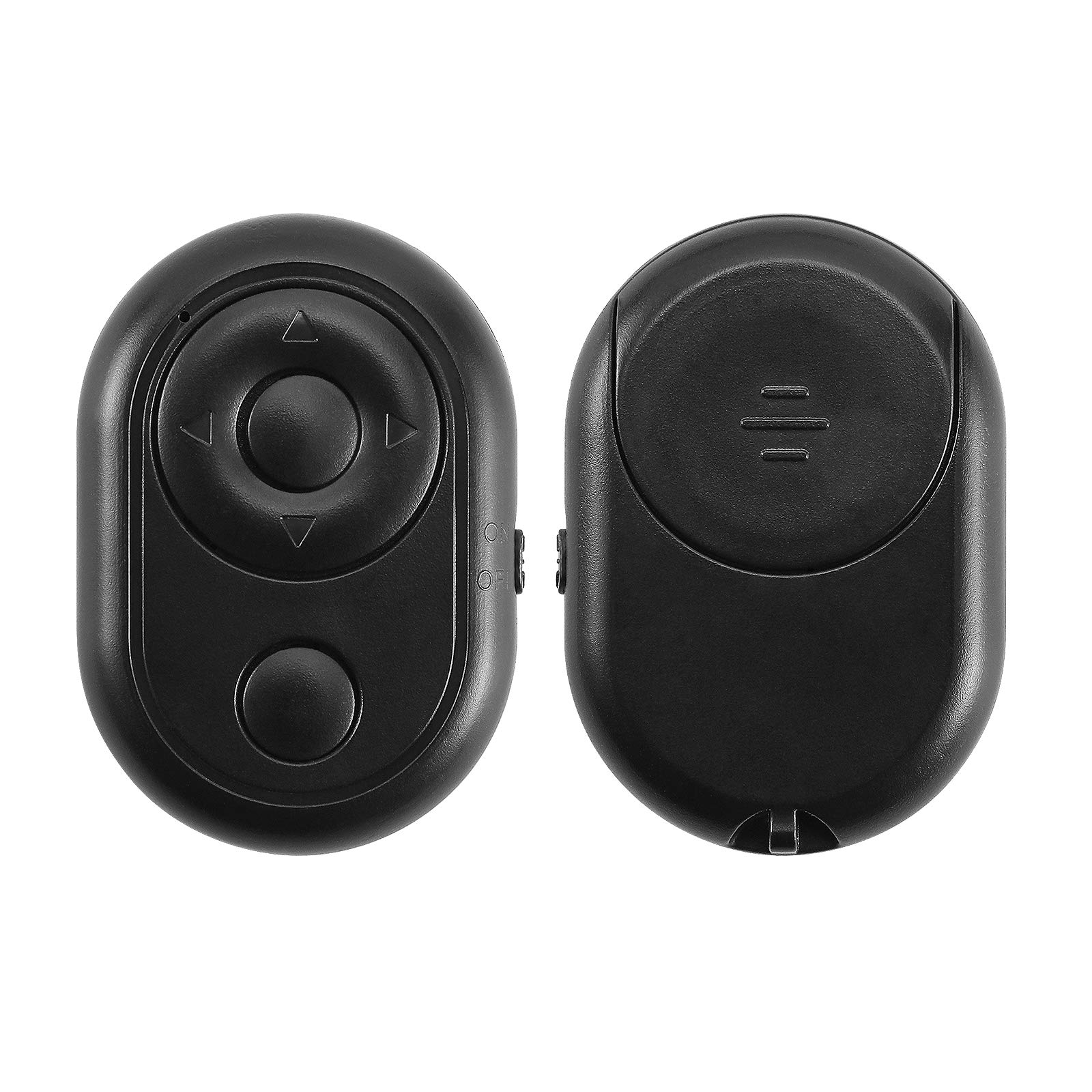 Ninge Bluetooth Remote Shutter,TIK Tok Multifunction Remote,Page Turner,Wireless Phone Selfie Control for iPhone & Android (Black,1Pack)