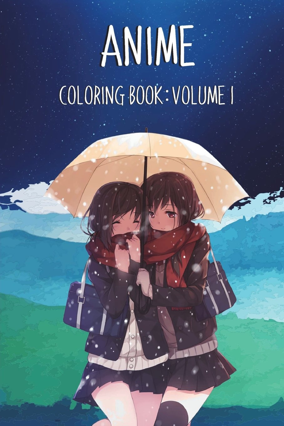 Amazon Com Anime Coloring Book Volume 1 9781722966157 Publishing Treasure Box Books