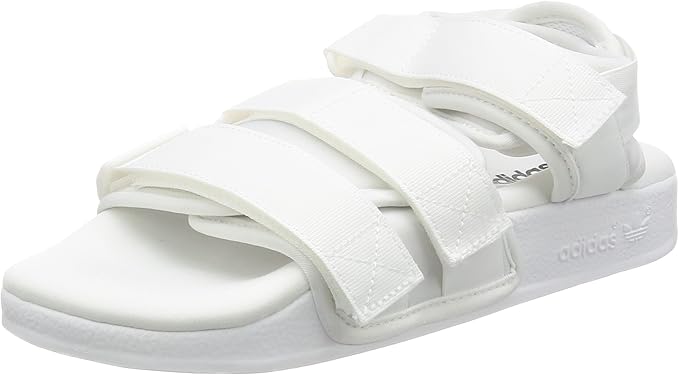 Adidas Adilette Straps Damen Sandalen Weiss Amazon De Schuhe Handtaschen
