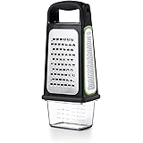 OXO Good Grips Etched Box Grater with Removable Zester