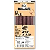Atwood Heritage Elk, Pork & Beef Snack Stix, High Protein Snack, Gluten-Free, Nitrate-Free, Made in Canada, 5 Sticks, 125g