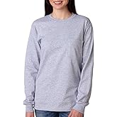 Gildan Men's Ultra Cotton Long-Sleeve T-Shirt with Pocket