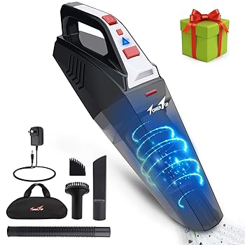 TowerTop 2 LED light Wet Dry Portable Car Vacuum 