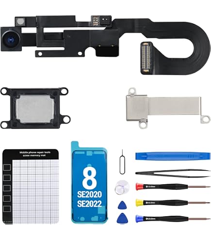 Amazon.com: CYKJGS for iPhone 8 Charging Port OEM White Headphone