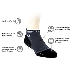 Thirty48 Ultralight Athletic Running Socks for Men