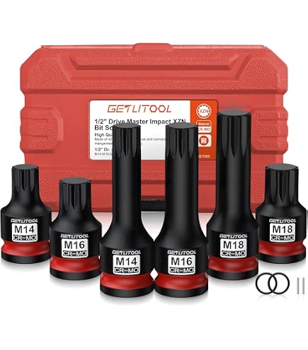 Amazon.com: Capri Tools 30056 XZN 18mm Triple Square Bit Socket