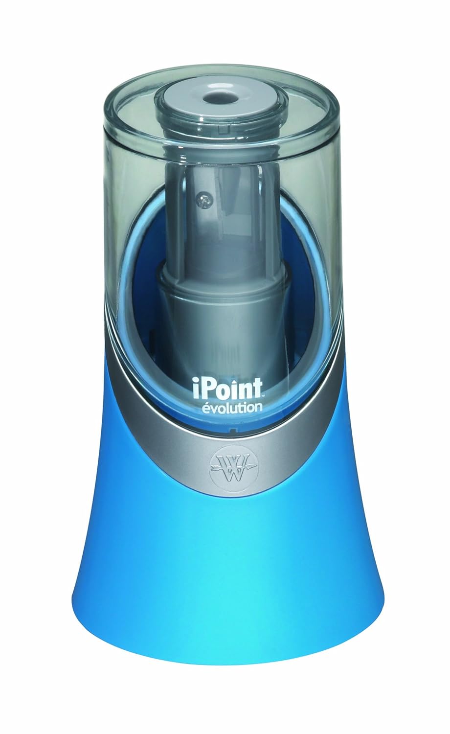 Westcott E  Sacapuntas con contenedor color azul