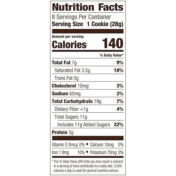 PEPPERIDGE FARM COOKIES NANTUCKET CRISPY DOUBLE DARK CHOCOLATE CHUNK COOKIES, 7.75 OZ BAG (8 COOKIES)