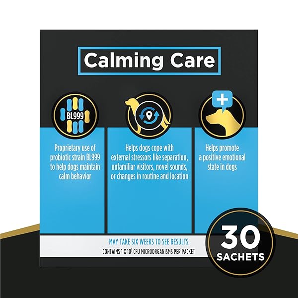 PURINA PRO PLAN VETERINARY SUPPLEMENTS CALMING CARE – CALMING DOG SUPPLEMENTS – 30 CT. BOXES