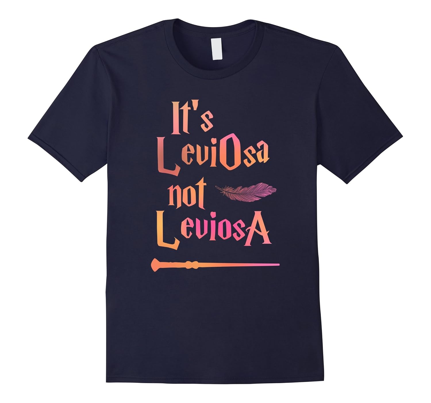 It's LeviOsa Not LevioSA MagicWand Pink C3 T-shirt-Rose