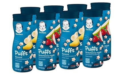 gerber puffs choking hazard