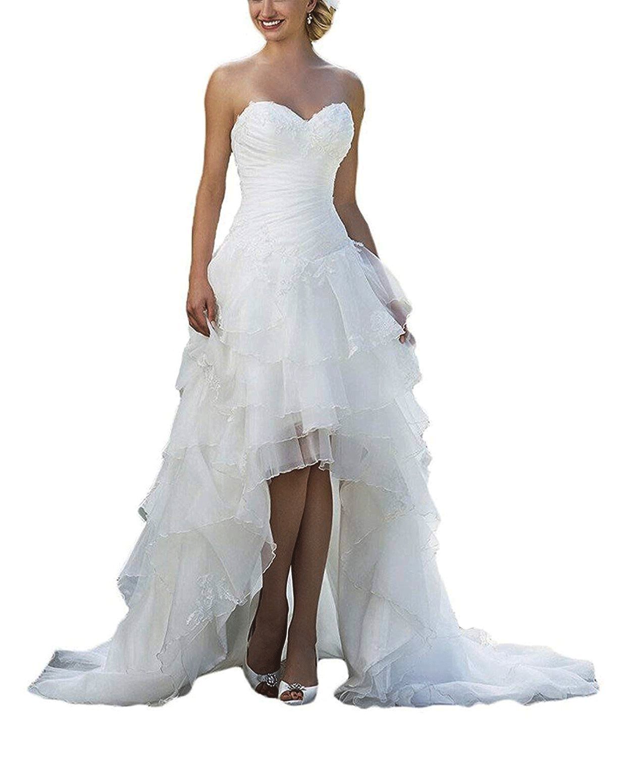country western high low dresses
