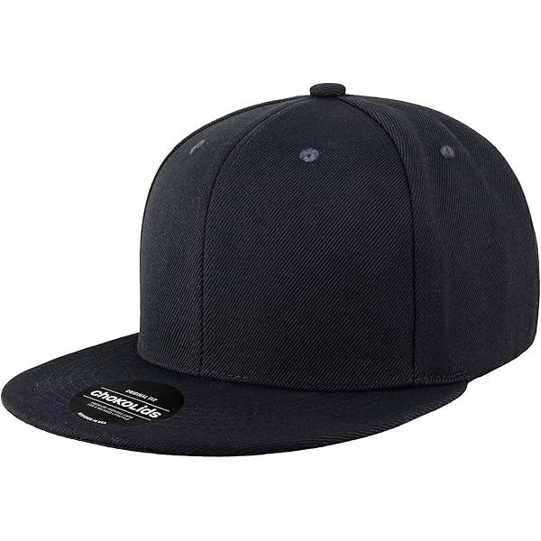 OTTO Square Flat Visor SNAP 6 Panel Mesh Back Trucker