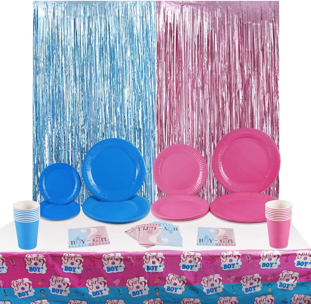 Best table cloth gender reveal