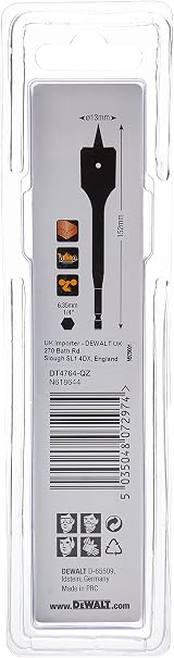 DeWalt DT4764QZ 13 x 152 mm Extreme Flat Wood Drill Bit view 4