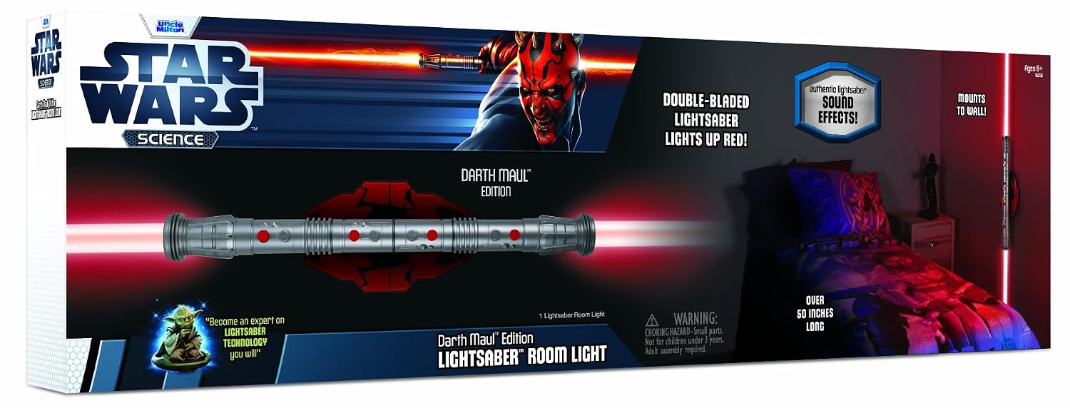Buy Uncle Milton Star Wars Science Darth Maul Lightsaber Room