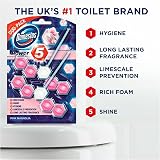 Domestos Power 5 Duo Pack Pink Magnolia Toilet Rim Blocks 2x55g view 7
