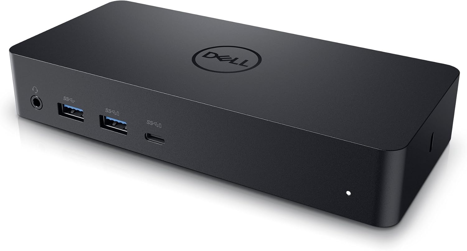 Dell 452-BCYT D6000 Universal Dock, Black, Single: Computers & Accessories