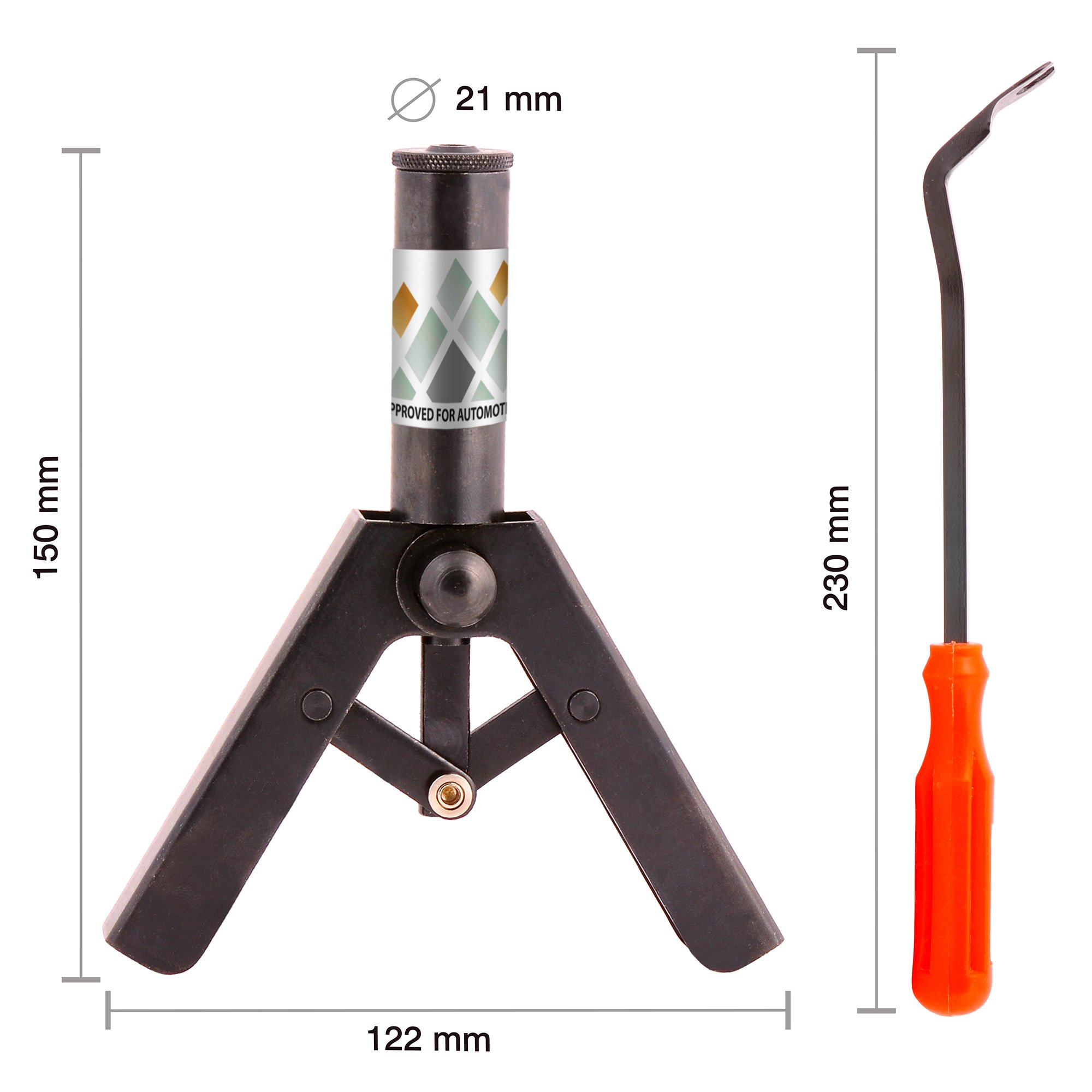 AFA Rivet Gun For All Plastic Rivets Free Fastener Remover Included