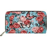 Mumeson Boho Style Women Travel Wallet Long Coin Purse Clutch Cell Phone Case