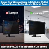 Kinmiee 24 Inch Privacy Screen Filter 532x299 Anti-Spy Anti-Glare view 8
