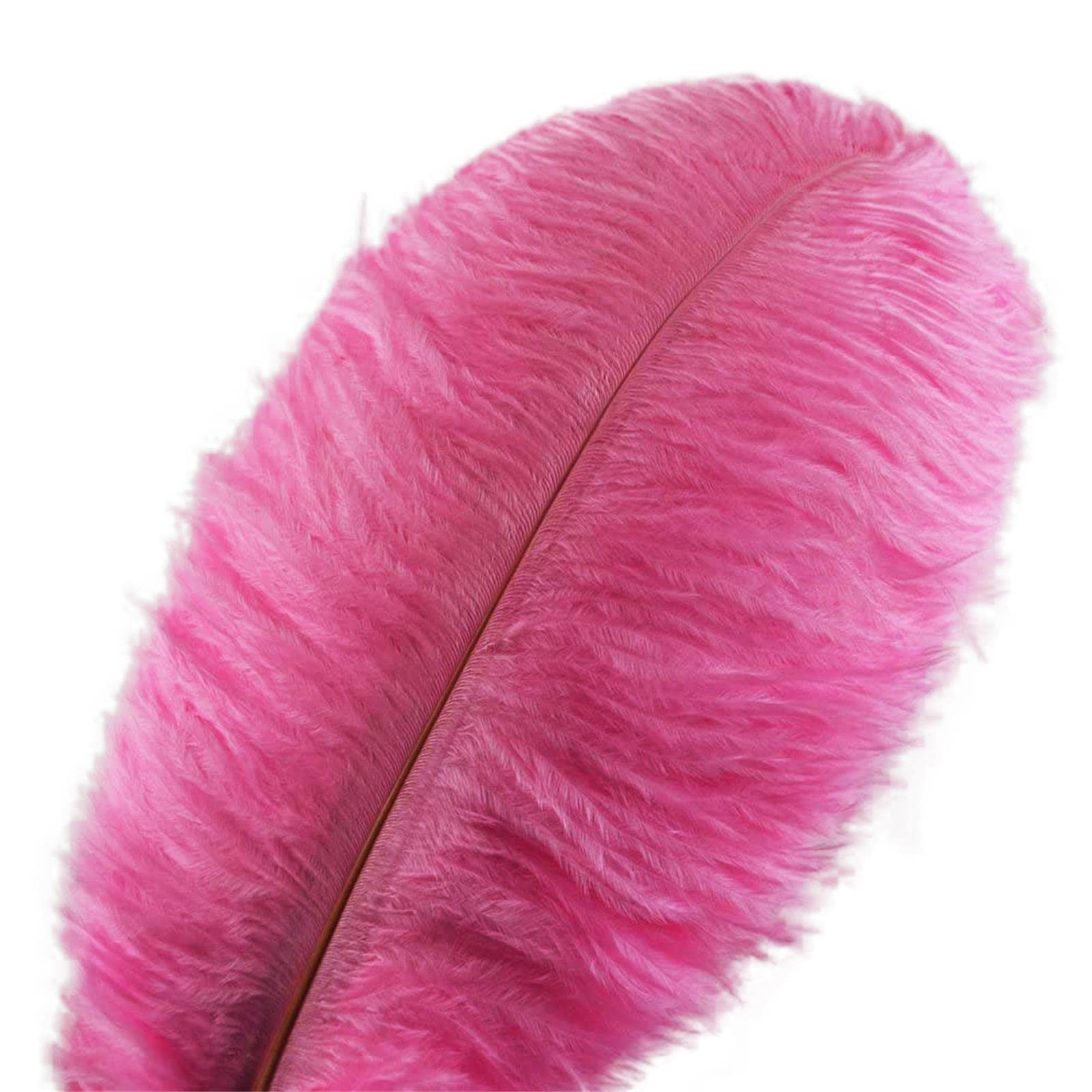 Crenze 10pcs Ostrich Feathers 12-14inch(30-35cm) for Home Wedding Decoration Offers 10 Colors