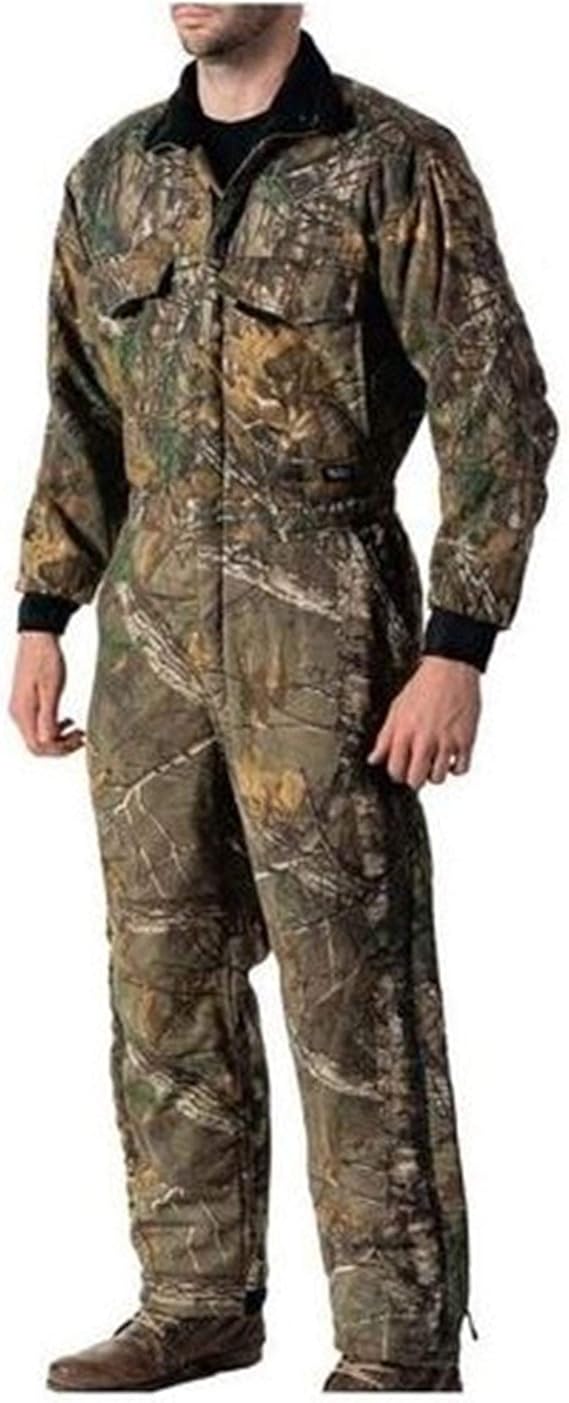 Walls Men's Camo Insulated Coverall Overalls, Realtree Edge, 8XL Amazon.co.uk Clothing