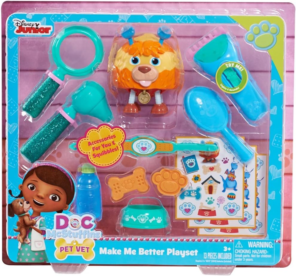 doc mcstuffins make me better playset