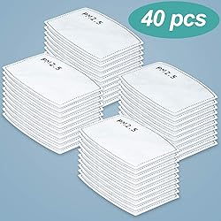 40pcs Adults Size Adaptive Activated Carbon Fabric