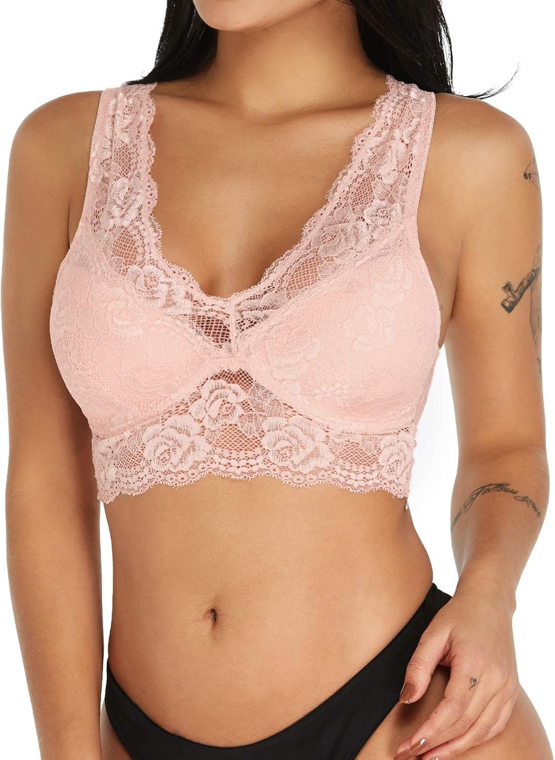bralettes pink