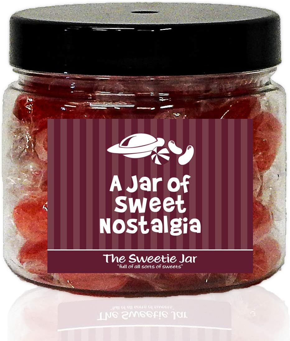 Cough Candy Twist 550g XSmall Sweet Jar – A Personalised Gift Jar Filled with Your Favourite Retro Sweets! (A Jar of Sweet Nostalgia)