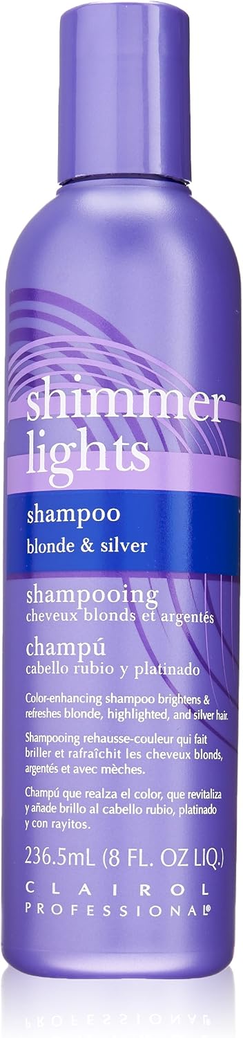 Clairol Shimmer Lights 236 ml Shampoo, Pink, 226.8 g (Pack of 1)