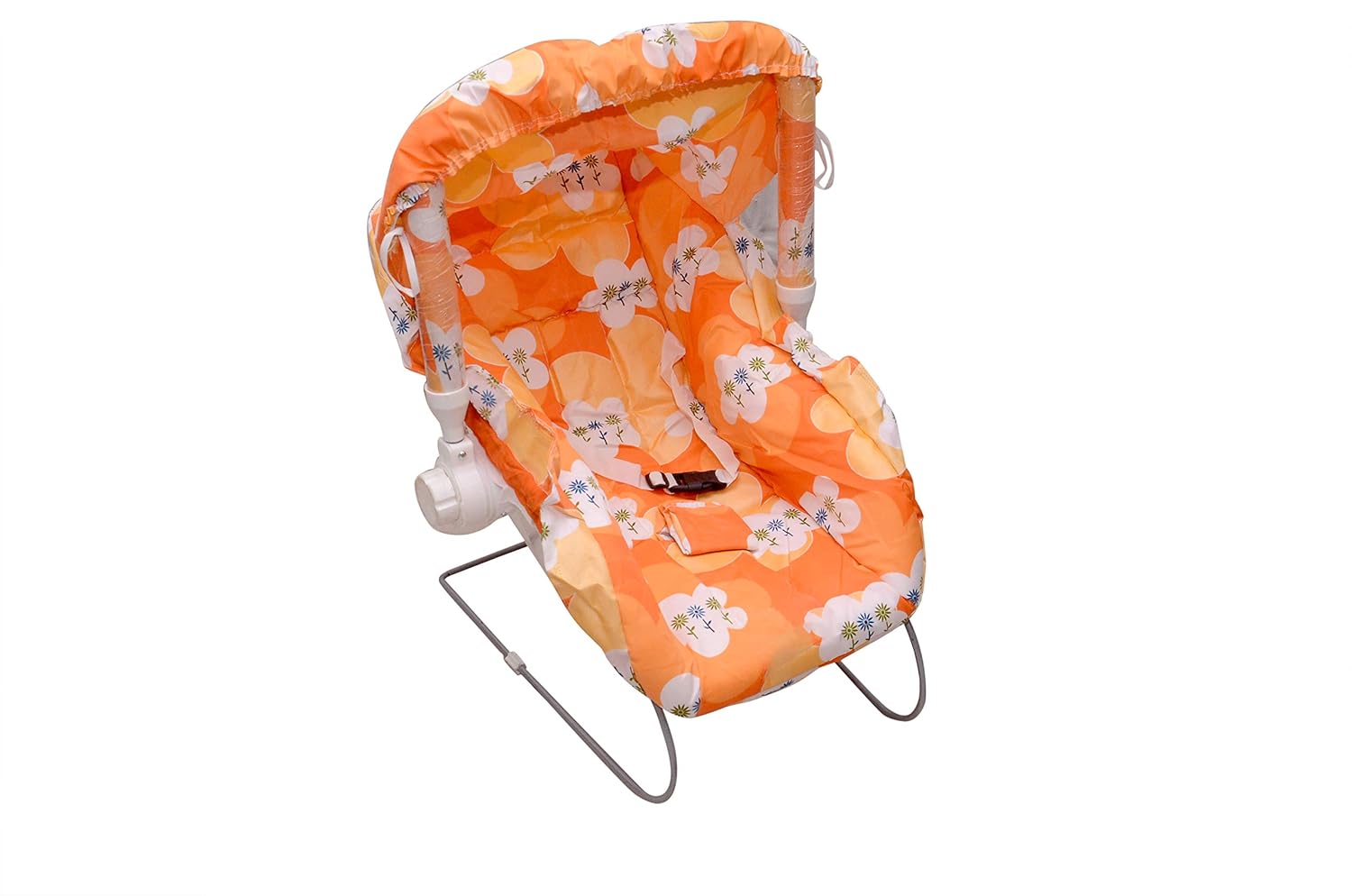 Orange Multipurpose 10 in 1 Baby Carry CotBaby Bouncer with Mosquito