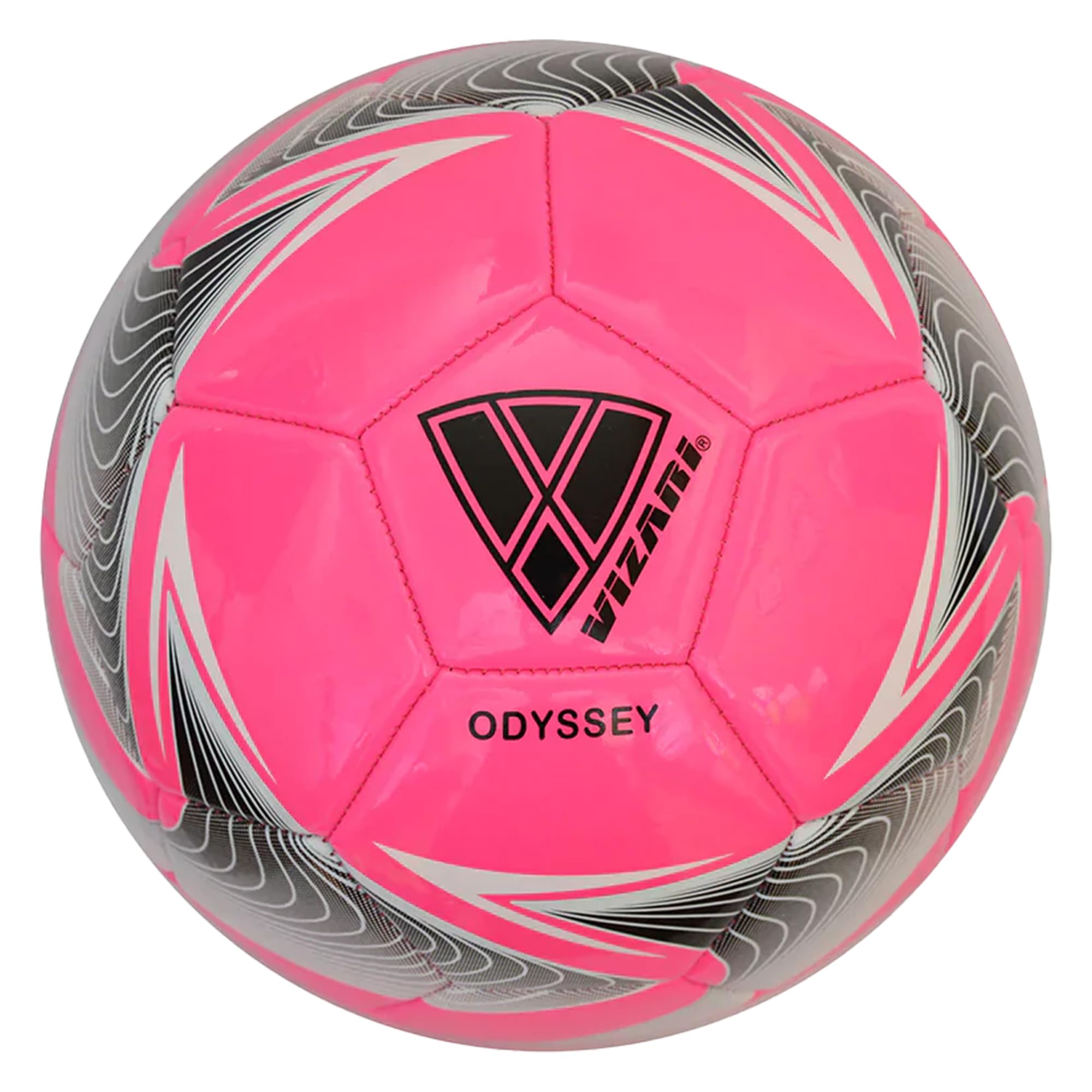 VIZARI Odyssey Football - Size 5 Adults & Kids Football With Best Air Retention - Perfect For Training And Matches - Pink