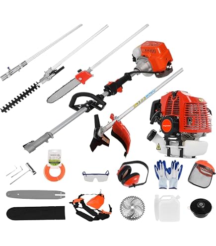 Amazon.com : gihusrzx 52cc 2-Stroke Weed Eater Gas Powered, 2 in 1