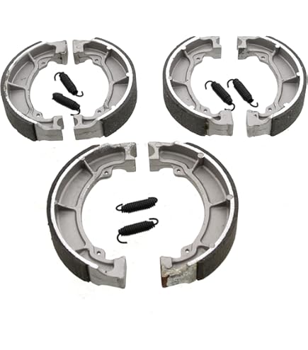 Brake Pads & Shoes For Kawasaki KLF300 Bayou 300 4X4 (1989-2004) – Front & Rear Set KLF300 Brake Shoes - Foto 2