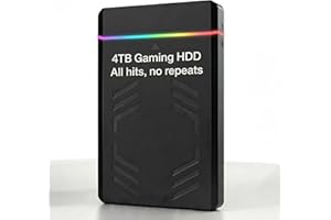 NEW 4TB retro Gaming Hard Drive 20K+ Games 3,300+ 3D/3A Titles No Duplicates with Latest Frontends & Emulators Seamless Switching Across 3 Gaming Systems Simple Setup True Plug&Play for Win7/ 8/10/11