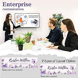 Custom Office Name Plate for Desk - Desk Name Plate